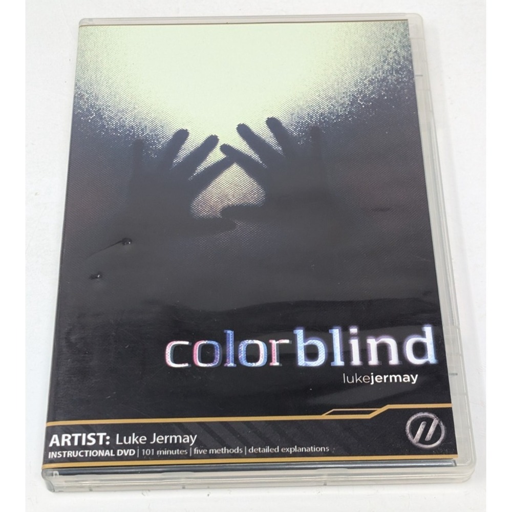 Luke Jermay Colorblind Magic DVD Magic Tricks‎ Mentalism Theory 11 VTG